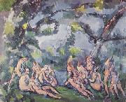 The Bathers Paul Cezanne